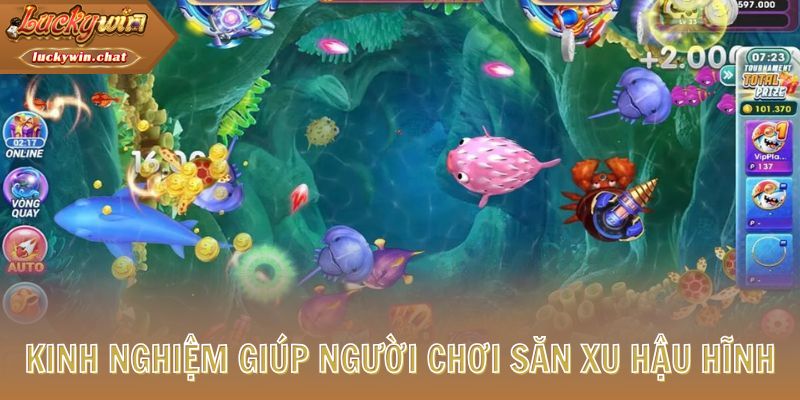 Kinh nghiệm giúp người chơi săn xu hậu hĩnh
